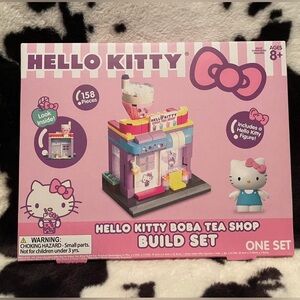 Hello Kitty Boba Tea Shop Build Set NWT